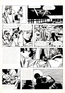 ATTILIO MICHELUZZI - Tavola originale Johnny Focus: Waldheim Story p.10 - Imagen 1 de 1