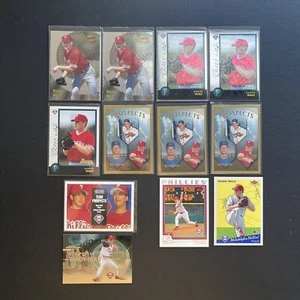 Randy Wolf 12 x Card LOT Phillies w/ VTG Rookie RC 1998 Bowman & Chrome & Best - Picture 1 of 5