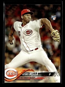 2018 Topps #596 Keury Mella RC Cincinnati Reds - Picture 1 of 2