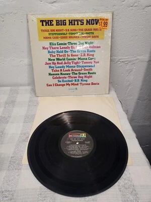 THE BIG HITS NOW - VARIOUS  12" VINYL LP RECORD DS-50085 ROCK FUNK SOUL BLUES  - Image 1 of 4