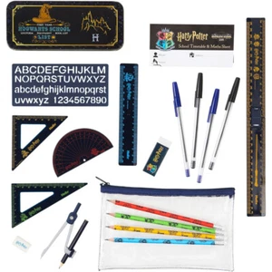 Harry Potter Stationery Set - Maths Set, Pencils, Pens & Eraser, School Students - Picture 1 of 4
