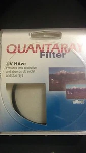 Nuevo 62mm Filtro Quantaray UV Haze (241662204) 62mm Filtro Envío Gratuito - Imagen 1 de 1
