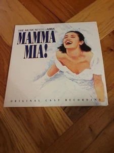 MAMMA MIA - ORIGINAL CAST RECORDING - V/A 2X WHITE / BLUE VINYL LP - Picture 1 of 9