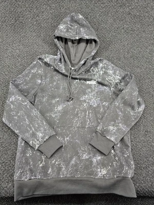 Puma SE Way 1 Hoodie Sweatshirt Large Black Acid Wash Pullover - Изображение 1 из 4