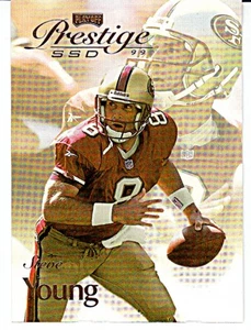1999 PLAYOFF PRESTIGE SSD #B110 STEVE YOUNG San Francisco '49ers Football Card - Picture 1 of 1