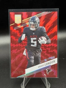 Donruss Elite Drake London Aspirations Red Stars #104/299 Atlanta Falcons 2023 - Imagen 1 de 3