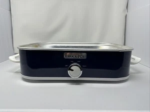 Main body only - Crock-Pot SCCPCCM350 3.5-Quart Casserole Blue Cooker Warmer - Picture 1 of 7