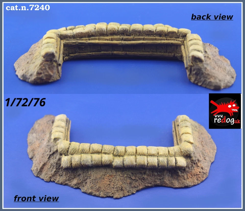 Redog 1/72 Trenches Kit / Diorama Zubehör /40