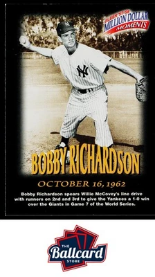 1997-98 Fleer Million Dollar Moments #27 Bobby Richardson - Image 1 of 2