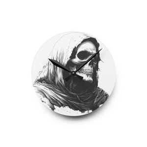 Reloj de Pared Acrílico Calavera Espeluznante, Decoración Gótica del Hogar, Regalos de Halloween, Oscuro - Imagen 1 de 7