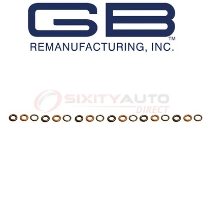 6 pc GB Fuel Injector Seal Kit for 2002-2007 Chevrolet Trailblazer - Air xk - Image 1 of 4