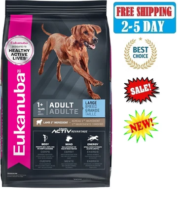 Eukanuba Adult Large Breed Lamb 1st Ingredient Adult Dry Dog Food, 30 lb. bag - Image 1 of 4