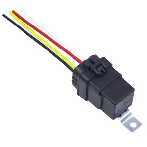 12V Waterproof Relay Automotive Relay Automotive Applications 用于恶劣天气 电气故障防护 - Picture 1 of 8
