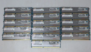 128GB (16x8GB) Hynix HMT31GR7BFR4C-H9 PC3-10600R ECC Server RAM 500205-071 - Picture 1 of 9
