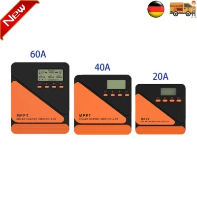 Y&H 20A 40A 60A MPPT Solar Laderegler 12V 24V Battery Regulator support 0V Charging