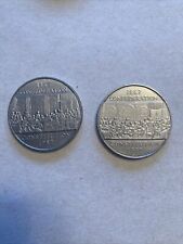 BU Canada 1867 confederation 1982 constitution large $1 nickel dollar coin