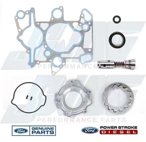 Ford 6.0L Powerstroke Diesel Front Cover Gasket Main Seal Housing Georotor Valve - Picture 1 of 1