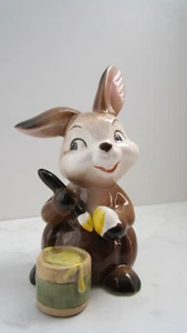 Goebel Hase mit Pinsel bemalt Eier Ostereier Originale Ausgabe - Bild 1 von 5