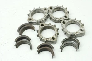 KAWASAKI Z 750 E KZ750E Halter Krümmer Schellen Halbmond Flansch Satz Kronen - Bild 1 von 17