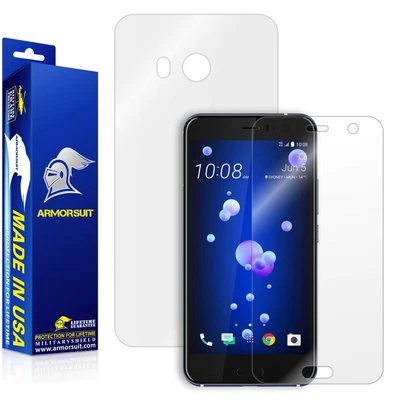 ArmorSuit MilitaryShield HTC U11 Screen Protector + Full Body Skin Made in USA - Image 1 of 4