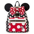 Loungefly Disney Minnie Mouse Rocks the Dots Classic Mini Backpack - WDBK3464