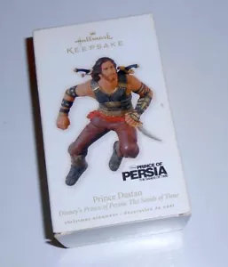 HALLMARK KEEPSAKE ORNAMENT DISNEY PRINCE OF PERSIA DASTAN (2010) - NEW IN BOX - Picture 1 of 2