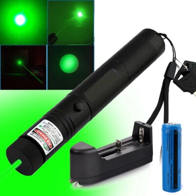 9900Miles 532nm Green Laser Pointer Pen Light Astronomy Beam Rechargeable Lazer - Image 1 of 4