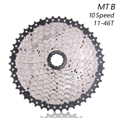 10 Speed Mountain Bike Cassette 46T Sprocket Wide Ratio Freewheel MTB Flywheel - Image 1 of 4