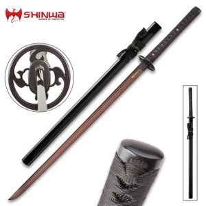 Shinwa Unbroken Night 40 1/4 inch Total Length Handmade Samurai Sword - Picture 1 of 7