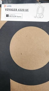 Plantronics Poly Voyager 4320 UC Wireless Bluetooth Headset No Stand USB-A New - Picture 1 of 1