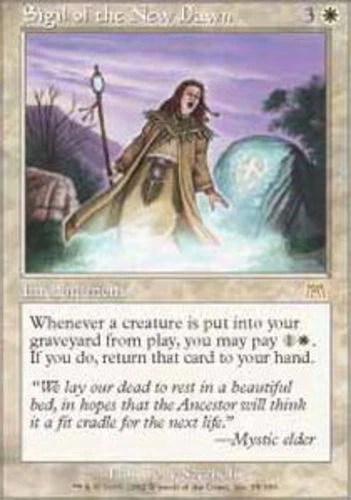 4 Sigil of the New Dawn ~ Lightly Played Onslaught 4x x4 Playset MTG Magic White - Image 1 of 1