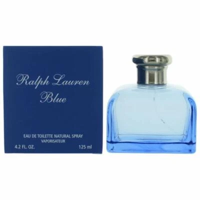 Ralph Lauren Blue Perfume 4.2 Oz 125 ml EDT Eau De Toilette Spray Women New Box - Image 1 of 2