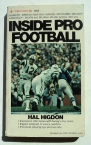 1968 INSIDE PRO FOOTBALL Book Namath Unitas Sayers Maynard -  - Picture 1 of 2