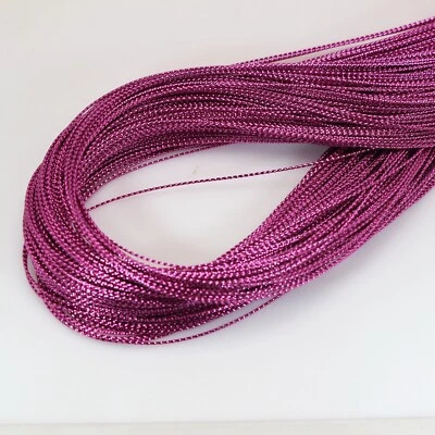 100 Yards 1mm Metallic Thread Jewelry String Beading Cord For Gift Tag Card - Image 1 of 4