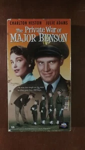 THE PRIVATE WAR OF MAJOR BENSON (VHS) CHARLOTON NESTOR , JULIE ADAMS - Imagen 1 de 2