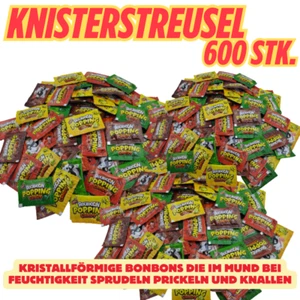 prickelnde Süßigkeit - knistert & knallt im Mund | 600 Stk. Knisterstreusel - Bild 1 von 7