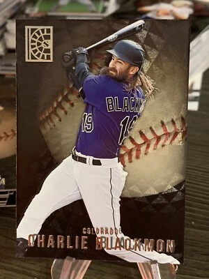 2022 Panini Capstone Luxury Suite Charlie Blackmon #160 Colorado Rockies - Image 1 of 2