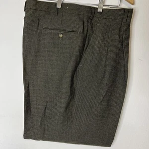 Vintage Yves Saint Laurent 53% Rayon Pants Brown Size W38 L30 - Picture 1 of 12