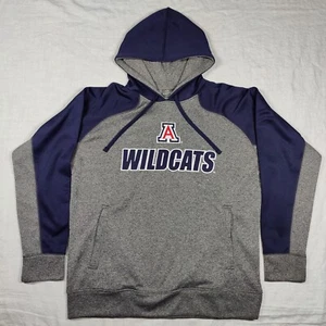 Arizona Wildcats Pullover Sweater Men's Large L Gray Blue NCAA Knights Apparel - Picture 1 of 22