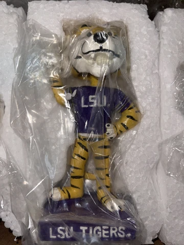 “MIKE the TIGER” LSU Tigers  SEC Mascot 5” Mini Bobblehead MINT Cover