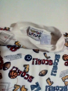 Tad Little Long Sleeve Sport Shirt Score Football Soccer Basketball 18 Months - Picture 1 of 3