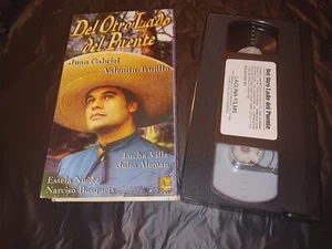 Del Otro Lado Del Puenta Vhs Juan Gabriel Lucha Villa Pelicula Mexicana Cine... - Picture 1 of 3