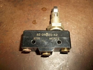 HONEYWELL MICRO SWITCH BZ-2RQ181-A2 LIMIT SWITCH (DR4B1) - Picture 1 of 4