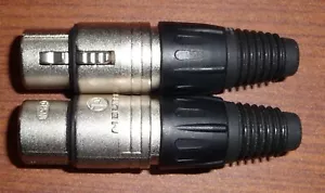 2- NEUTRIK NC-3-FX. Terminali XLR femmina 3 pin. - Foto 1 di 3