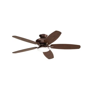 Renew Designer Indoor Ceiling Fan in Satin Natural Bronze - Picture 1 of 1