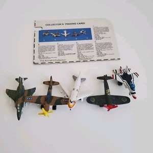 1987 Vintage Galoob Micro Machines Aircraft II Sammlung mit Karte - Bild 1 von 2