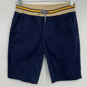 AG ADRIANO GOLDSCHMIED Kids Blue Tan Bermuda Shorts Size M - Picture 1 of 4