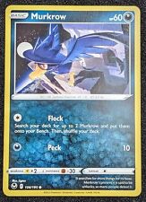 Silver Tempest Pokemon Card: Murkrow 106/195