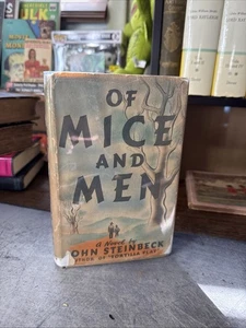Von Mäusen und Menschen von John Steinbeck 1937 Covici Friede HC DJ - Bild 1 von 12