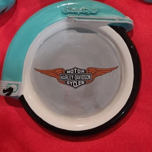 NEW HARLEY DAVIDSON MINI TEA SET BY VANDOR Classic Colors New In Box - Picture 1 of 16